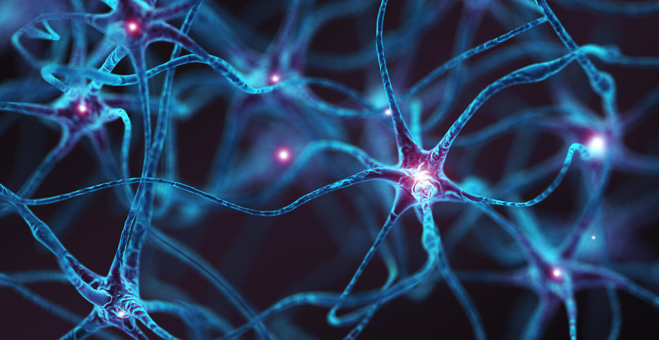 Neurons. Concept. 3D Render